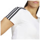 Adidas Γυναικεία κοντομάνικη μπλούζα W 3-Stripes Baby Tee